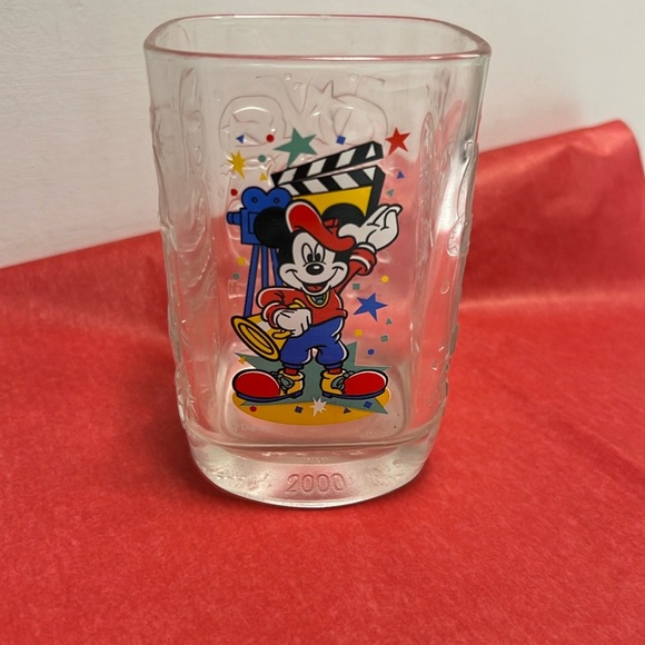 2000 Walt Disney World Celebration glass from McDonald’s.  Director Mickey - Picture 1 of 5